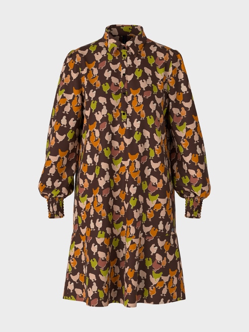 Shirt-blouse style dress