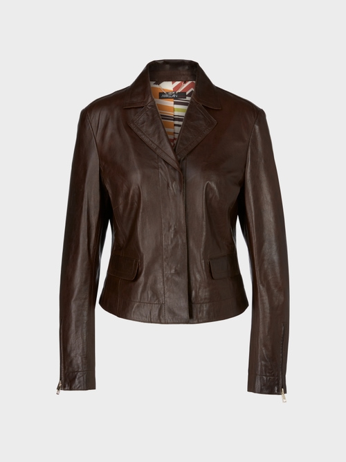 Lederjacke "Rethink Together"