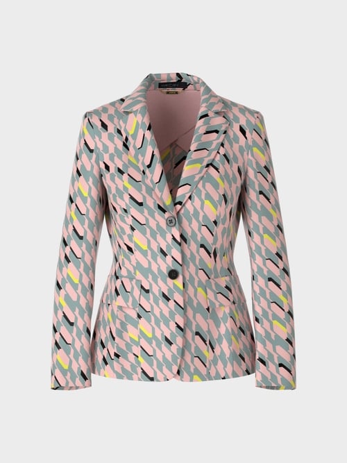 Blazer im grafischen Dessin