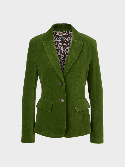Trendy corduroy blazer