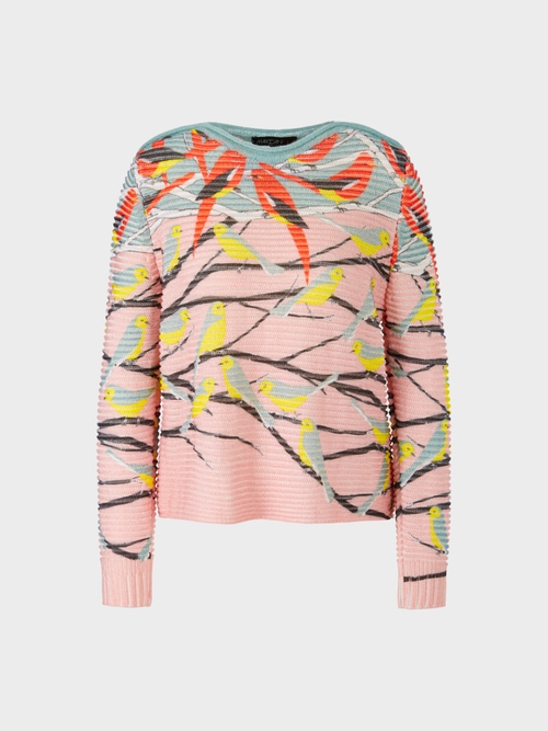 Bird design sweater Knitted in Germany
