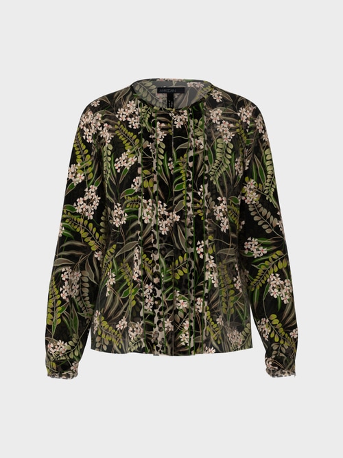 Bluse mit Alloverprint