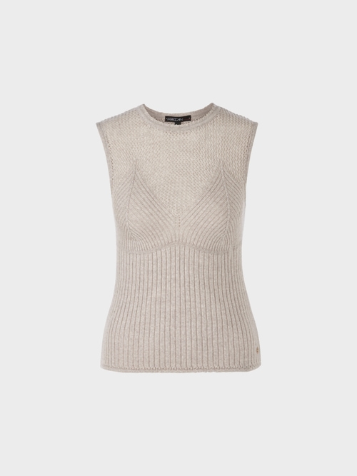 Ärmelloses Top In Deutschland gestrickt