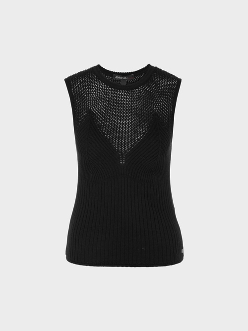 Sleeveless top Knitted in Germany