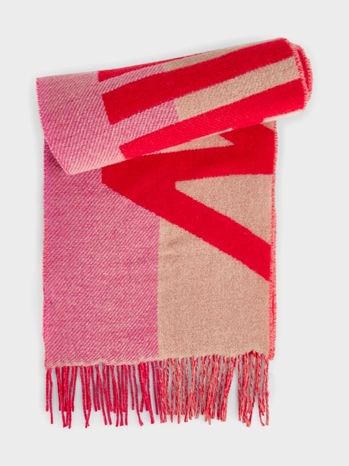 Scarf with Marc Cain lettering