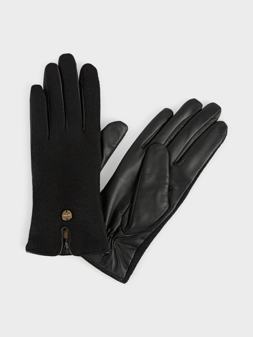 Gants en mixte de matières