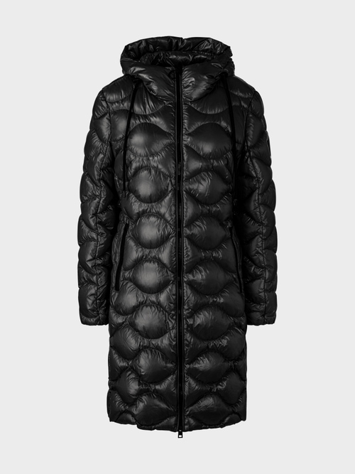 Quilted "Rethink Together" coat