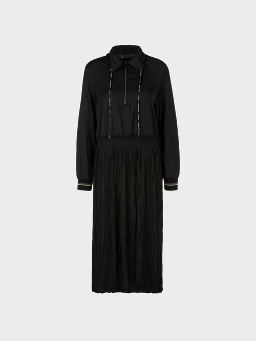Robe avec taille à smocks