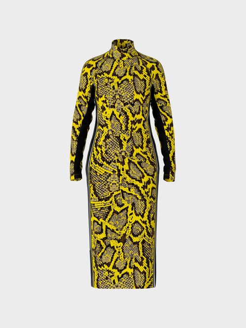 Kleid im Kroko-Print