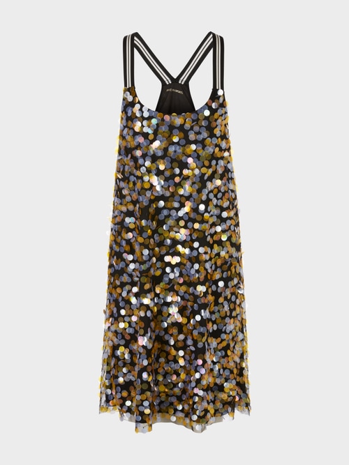 Shiny sequin dress