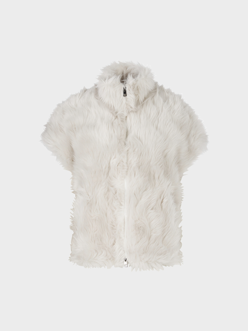 Gilet en fausse fourrure