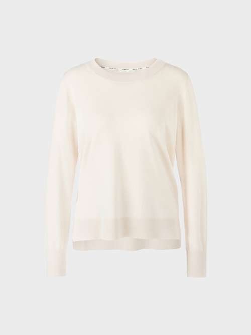 Fine-knit "Rethink Together" sweater