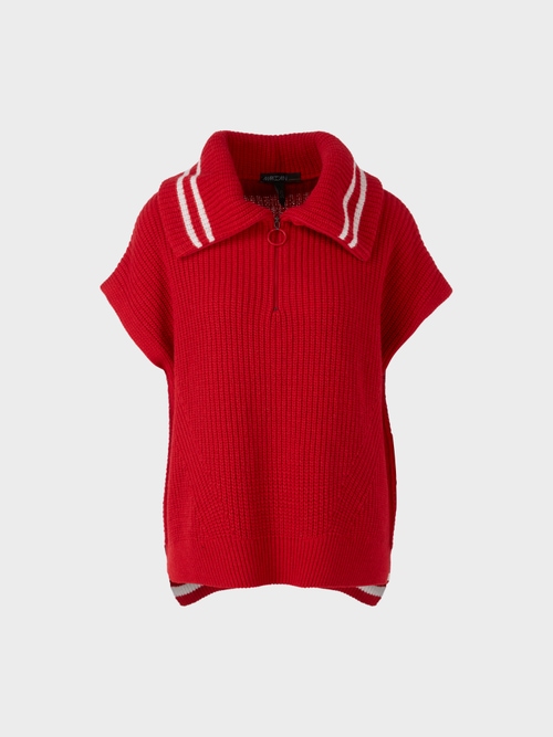 Ärmelloser Pullover Knitted in Germany
