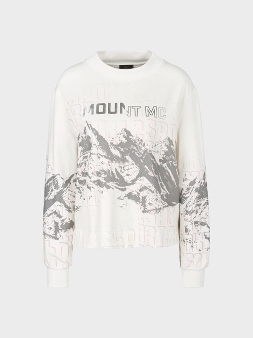 Sweat avec motif de montagne