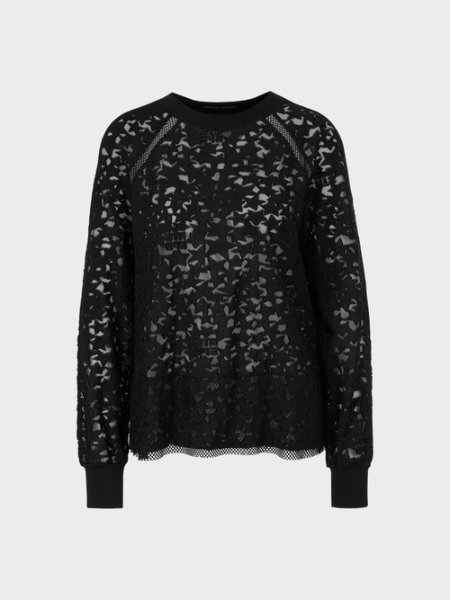 Tee-shirt en matière transparente