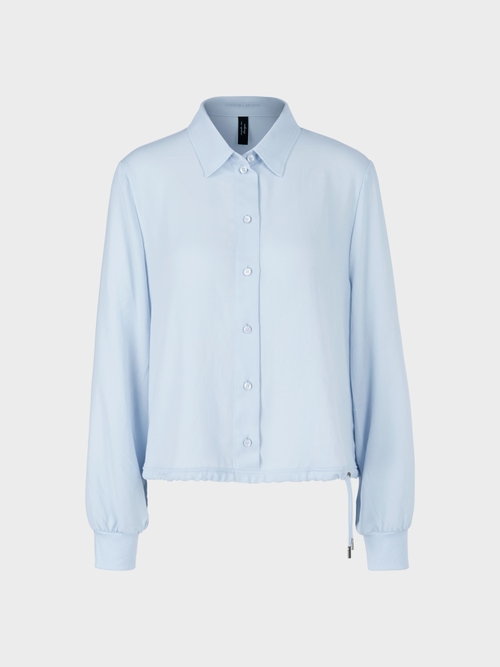 Blouse with drawstring