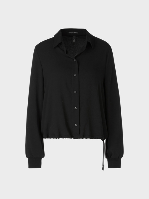 Blouse with drawstring