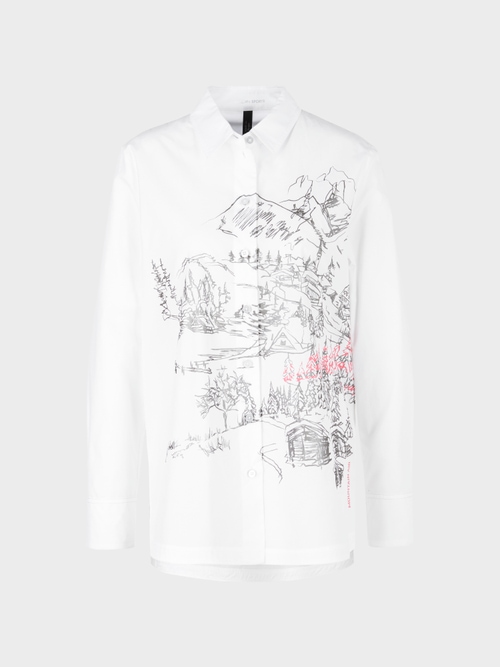 Rethink Together" cotton blouse