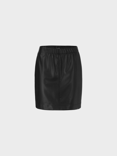 Kurzer Rock aus Fun Leather