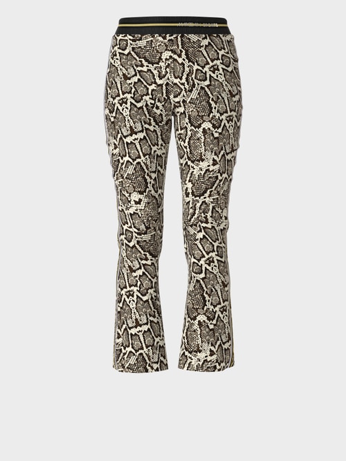 Pantalon FENGYI avec imprimé serpent
