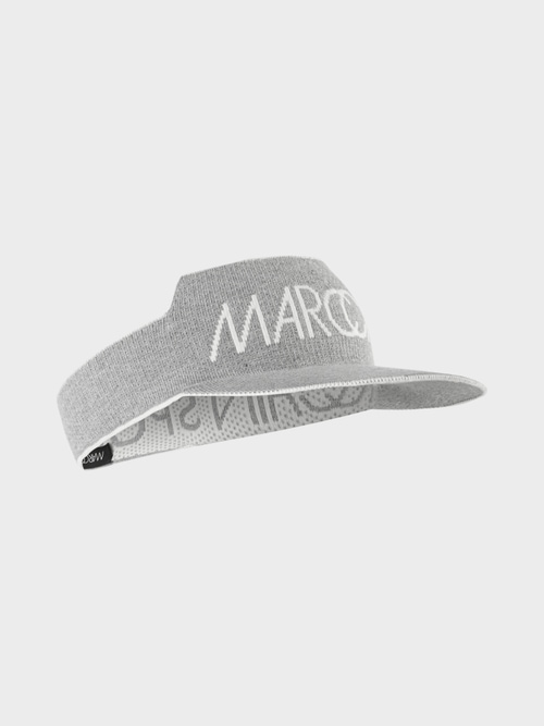 Technical knit visor cap