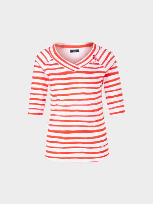 "Rethink Together" striped T-shirt