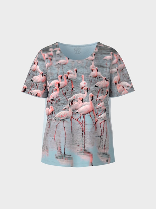 Chemisier en viscose "Rethink Together".