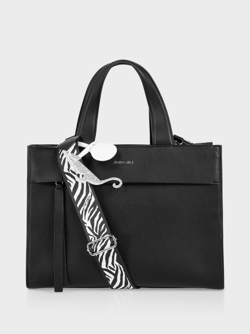 Satchel bag with zip