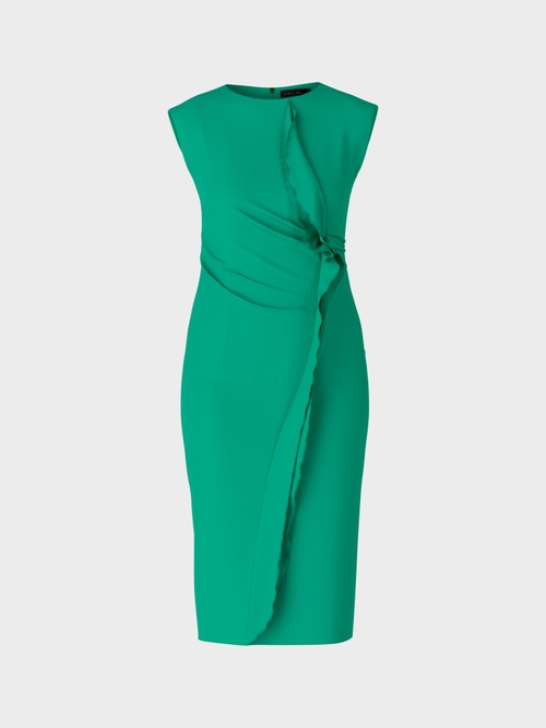 Figurnahes Kleid mit Rüschen-Detail