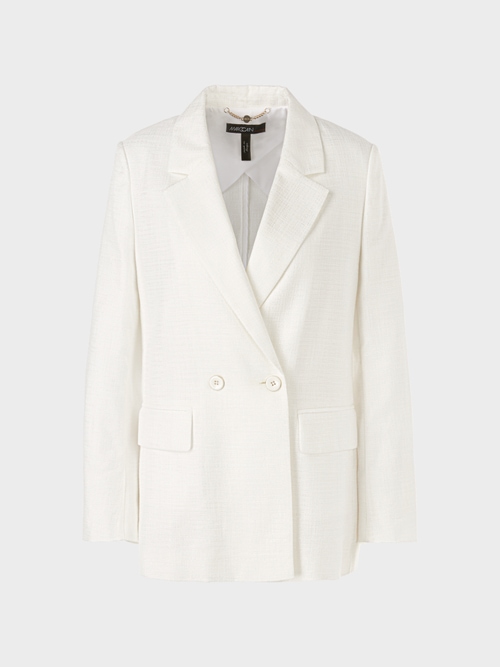 Blazer in Leinen-Optik