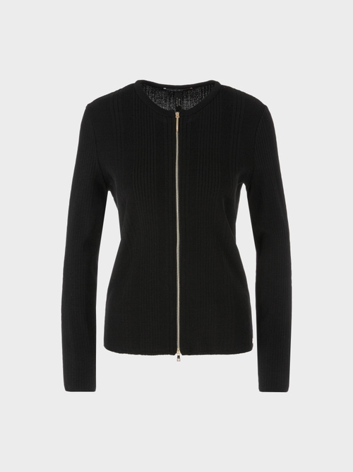 Geribbelde cardigan ʽRethink Togetherʼ