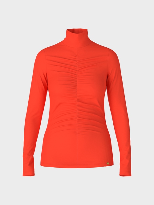 T-Shirt mit Rollkragen