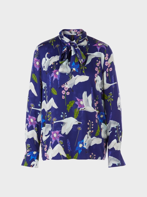 Chemise en soie élégante