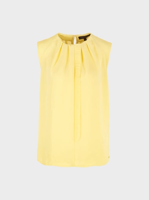 Top met ruchedetail