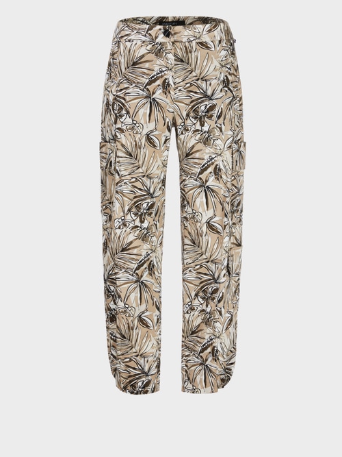 Cargo pants RENTON with floral print