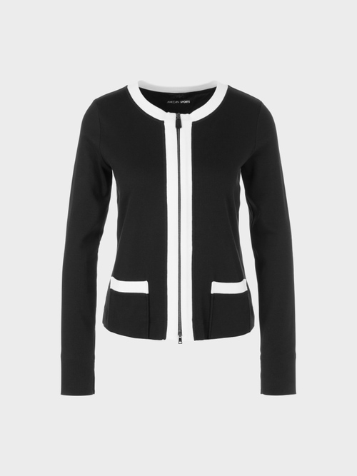 Elegante jas met rits