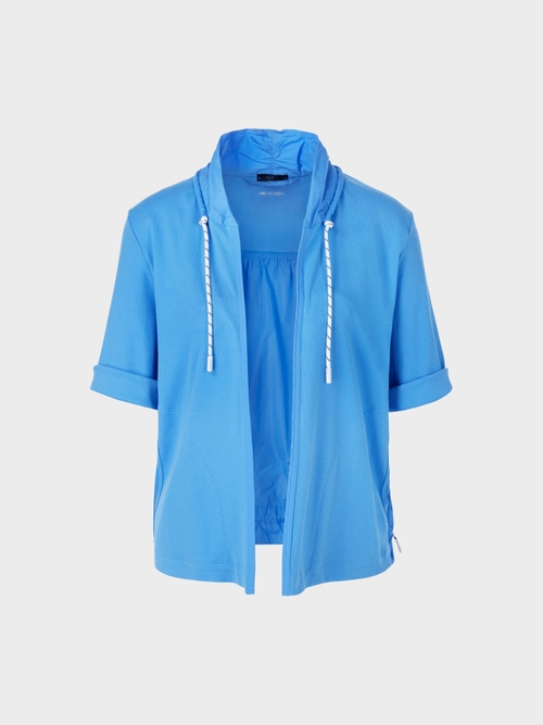Veste en mélange de matières