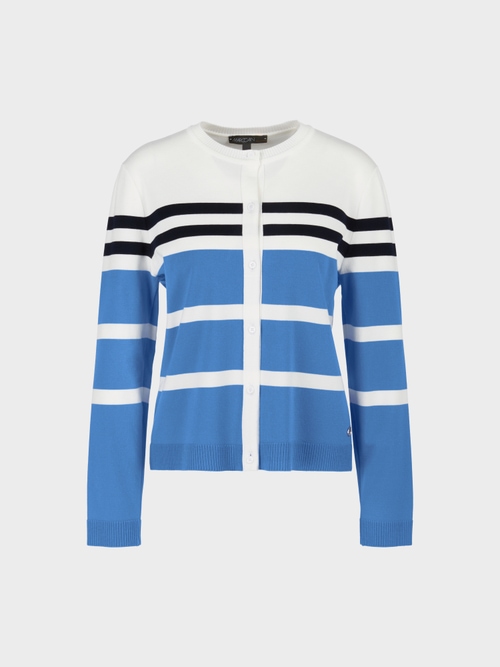 Cardigan rayé "Rethink Together"