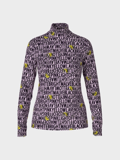 Longsleeve mit Stehkragen