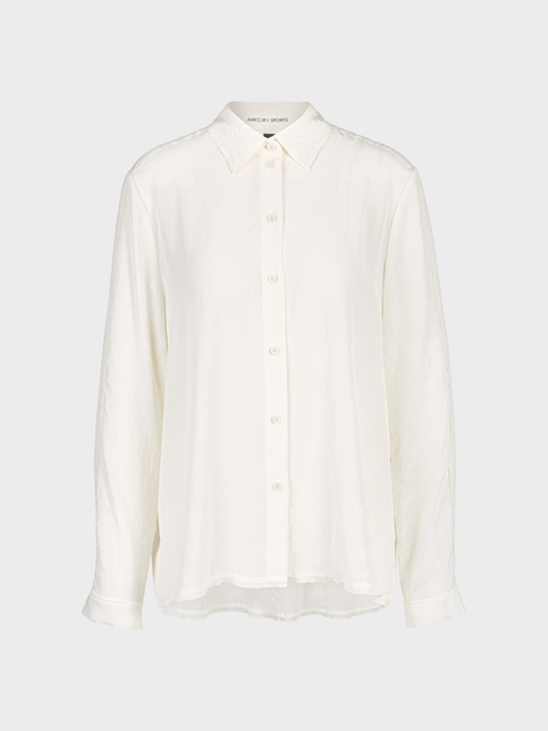 A-line soft drape shirt blouse