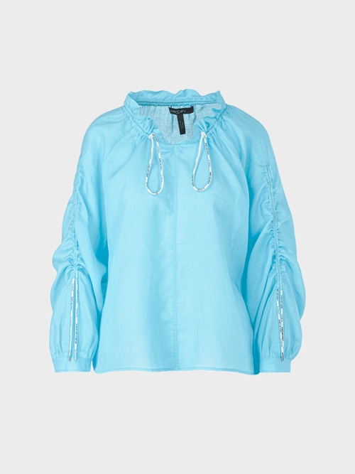 Wide slip blouse