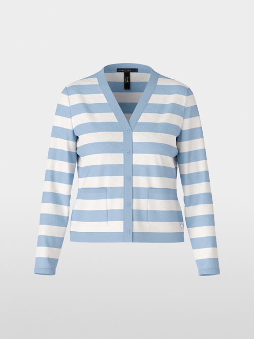 Striped cardigan Knitted in Germany