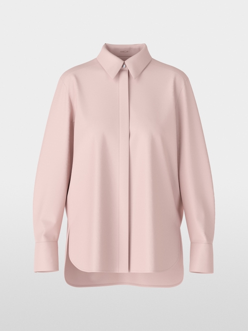 Stretch cotton shirt blouse