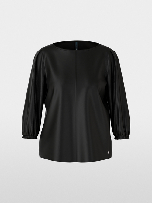 Loose silk blouse