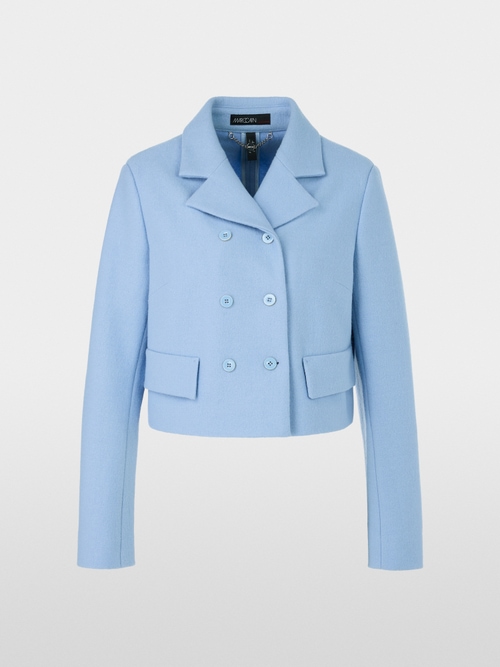 Pure wool jacket - knitted in Germany
