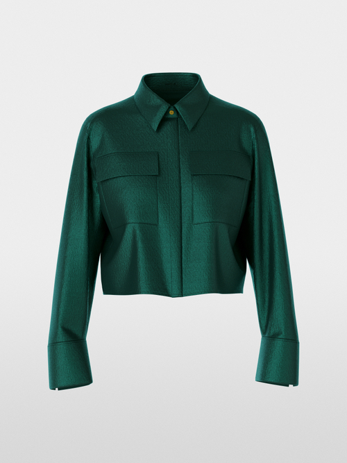 Velvety blouse