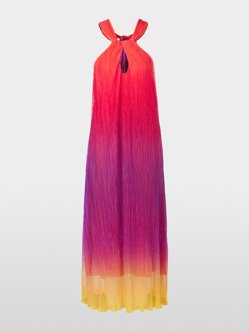 Leuchtendes Kleid aus Scuba-Jersey