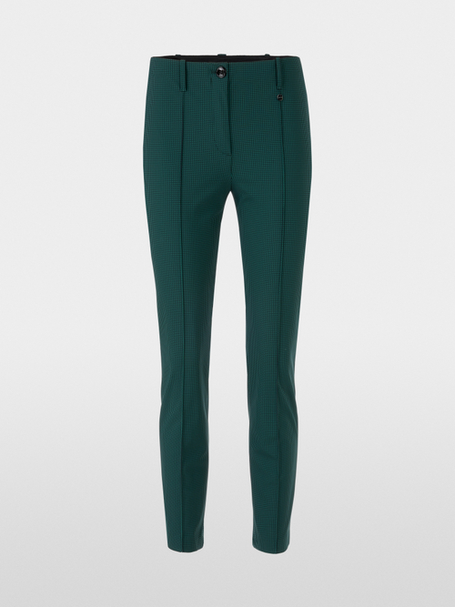 Model SYDNEY Geruite broek in Technostretch