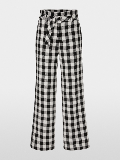 WEIDA paperbag-style trousers