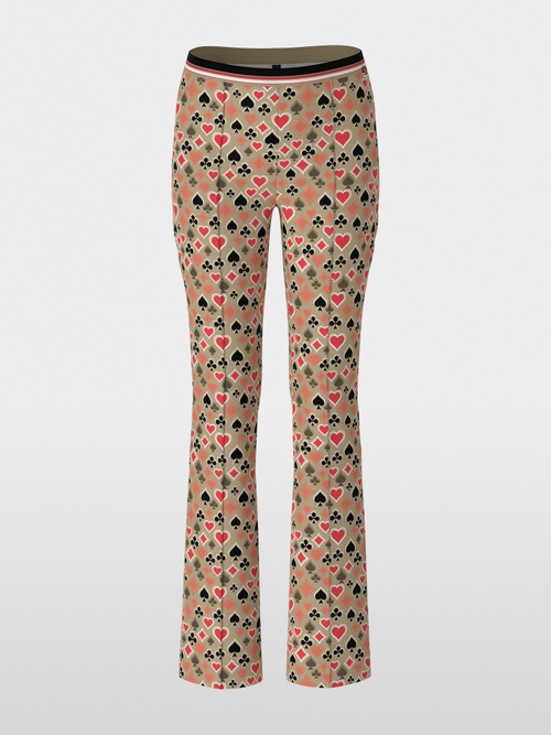 Modell FREDERICA - Hose aus Scuba-Jersey